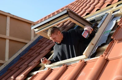 Pose de fenêtres de toit Velux à Bossey